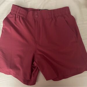 BURLEBO Burgundy Shorts